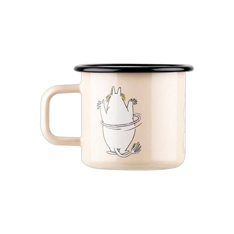 Moomin Enamel Mug - Snorkmaiden Retro - by Muurla - Image 3