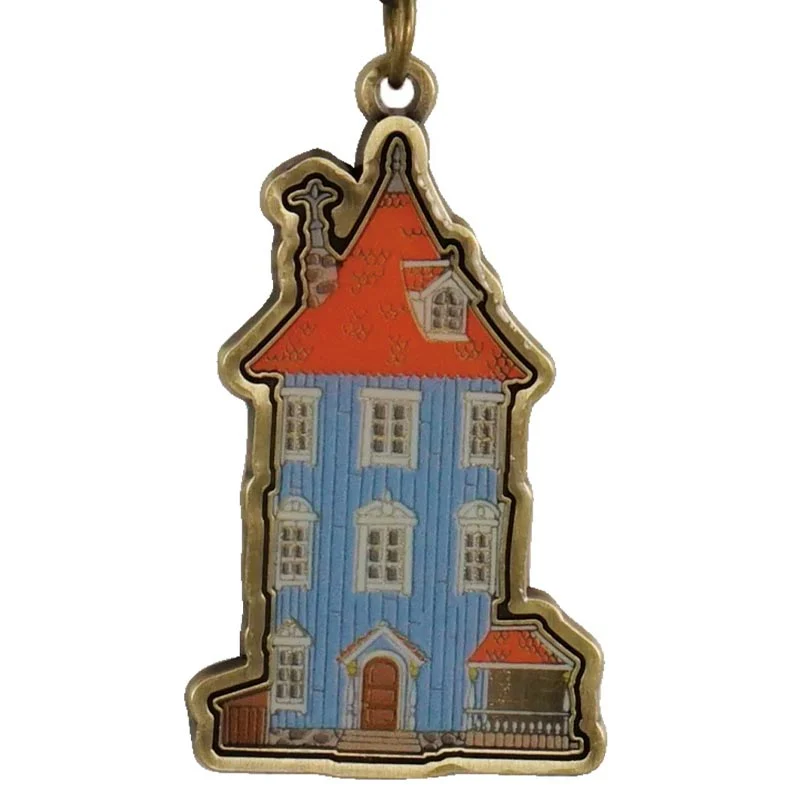 Moomin House Keyring - by Half Moon Bay - Image 2