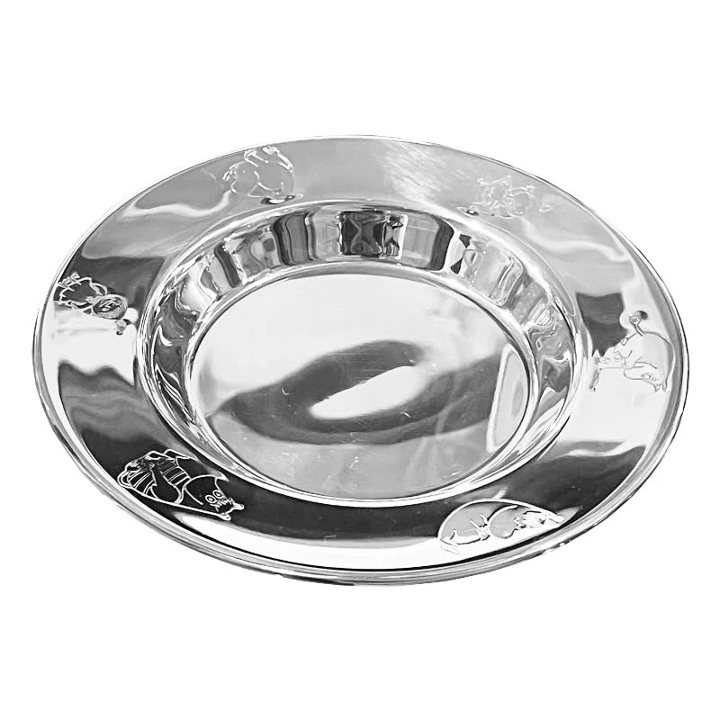Moomin Characters Plate - stainless steel - made by Nordahl Andersen - Image 3