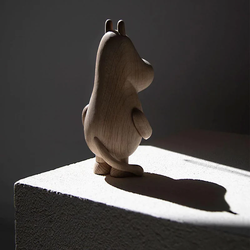 Wooden Moomintroll by Boyhood - Small, White Oak - Image 3