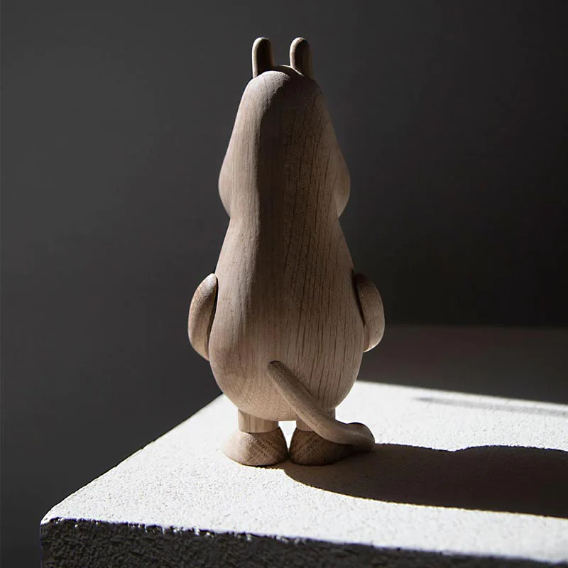 Wooden Moomintroll by Boyhood - Small, White Oak - Image 4