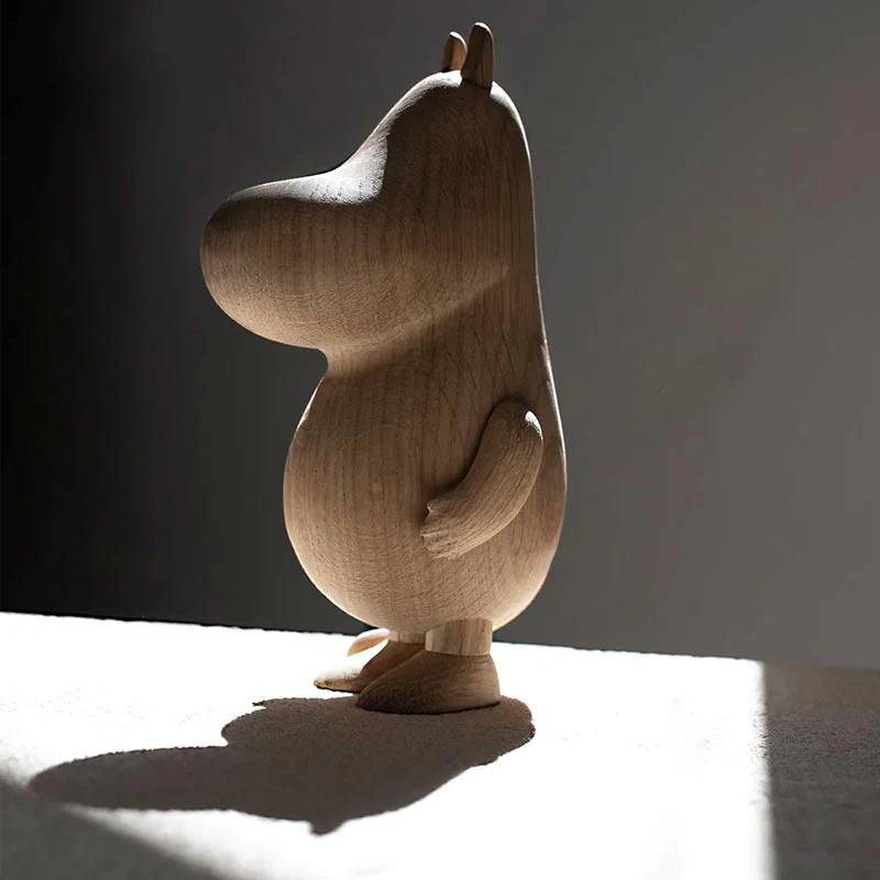 Wooden Moomintroll by Boyhood - Small, White Oak - Image 5