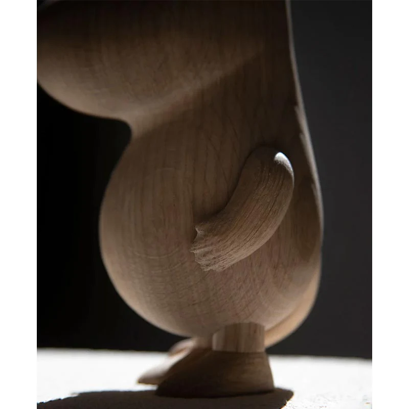 Wooden Moomintroll by Boyhood - Small, White Oak - Image 6