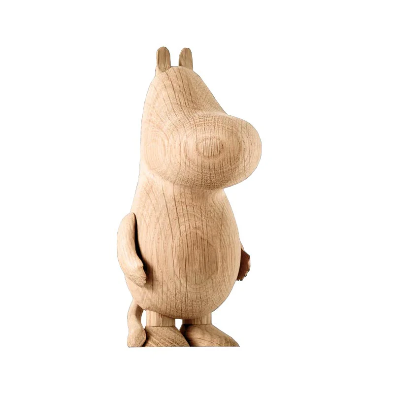 Wooden Moomintroll by Boyhood - Small, White Oak - Image 7