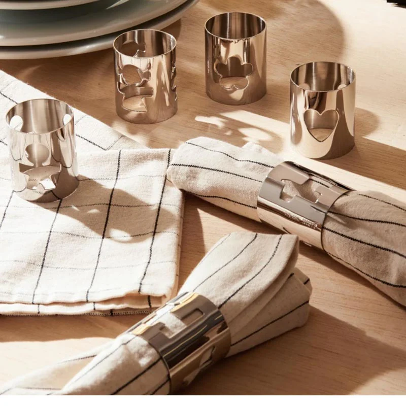 Girotondo Cat Napkin Ring - des. Giovannoni & Venturini for Alessi - Image 3