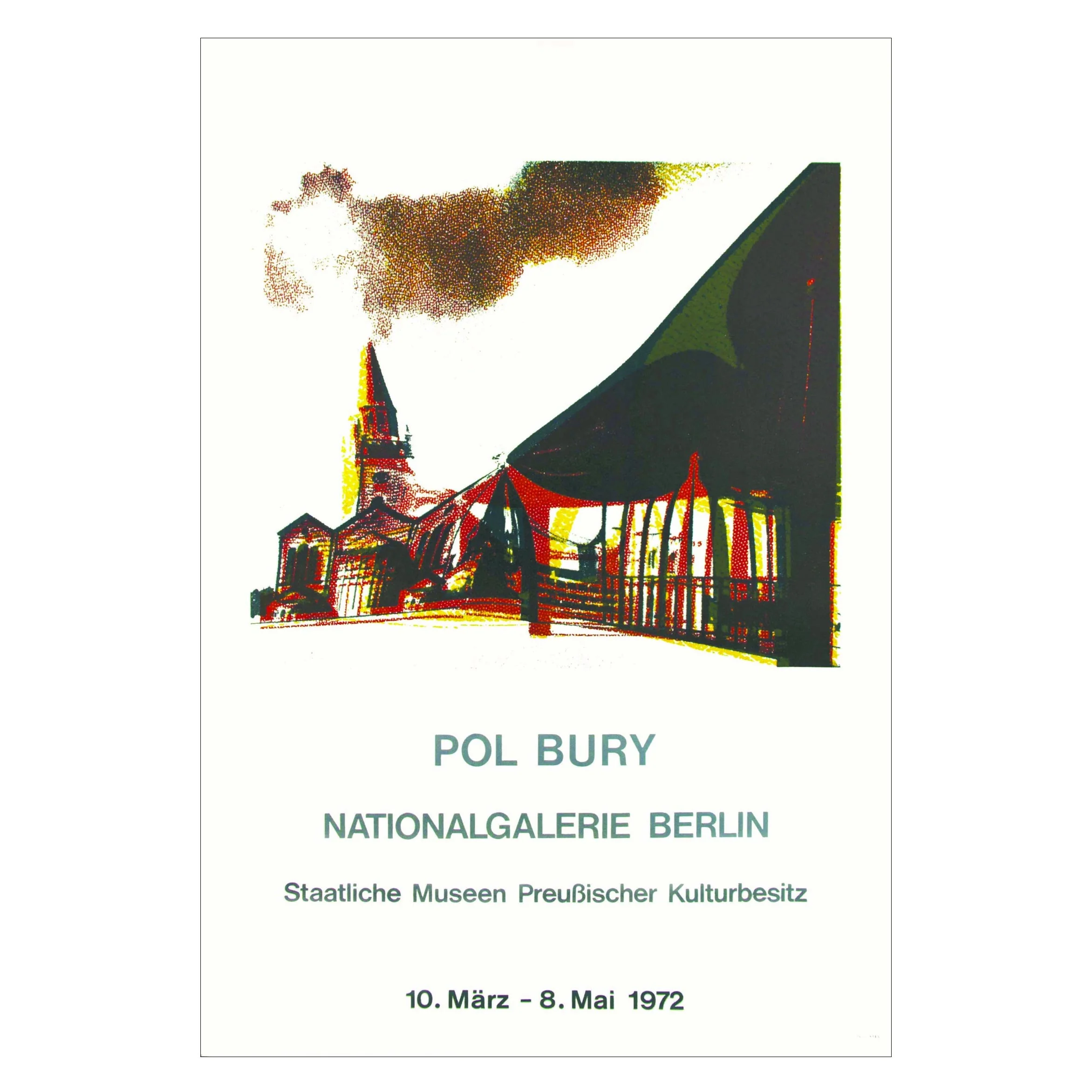 NationalGalerie Berlin poster by Pol Bury - Image 2
