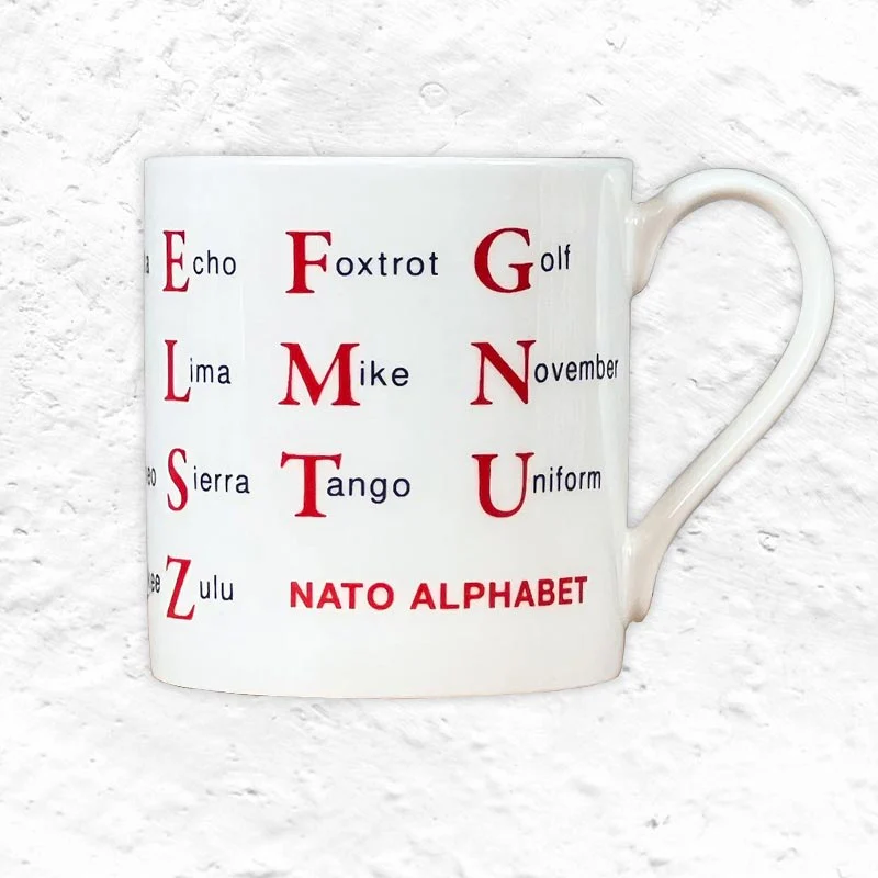Nato Alphabet Mug