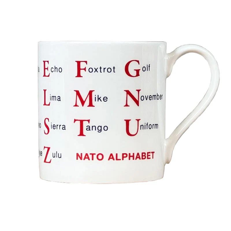 Nato Alphabet Mug - Image 5