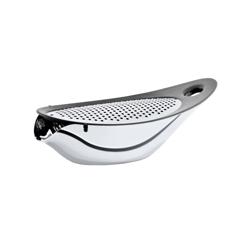 Navetta parmesan grater (polished stainless steel) des. Daniels & Erdwiens for blomus - Image 5