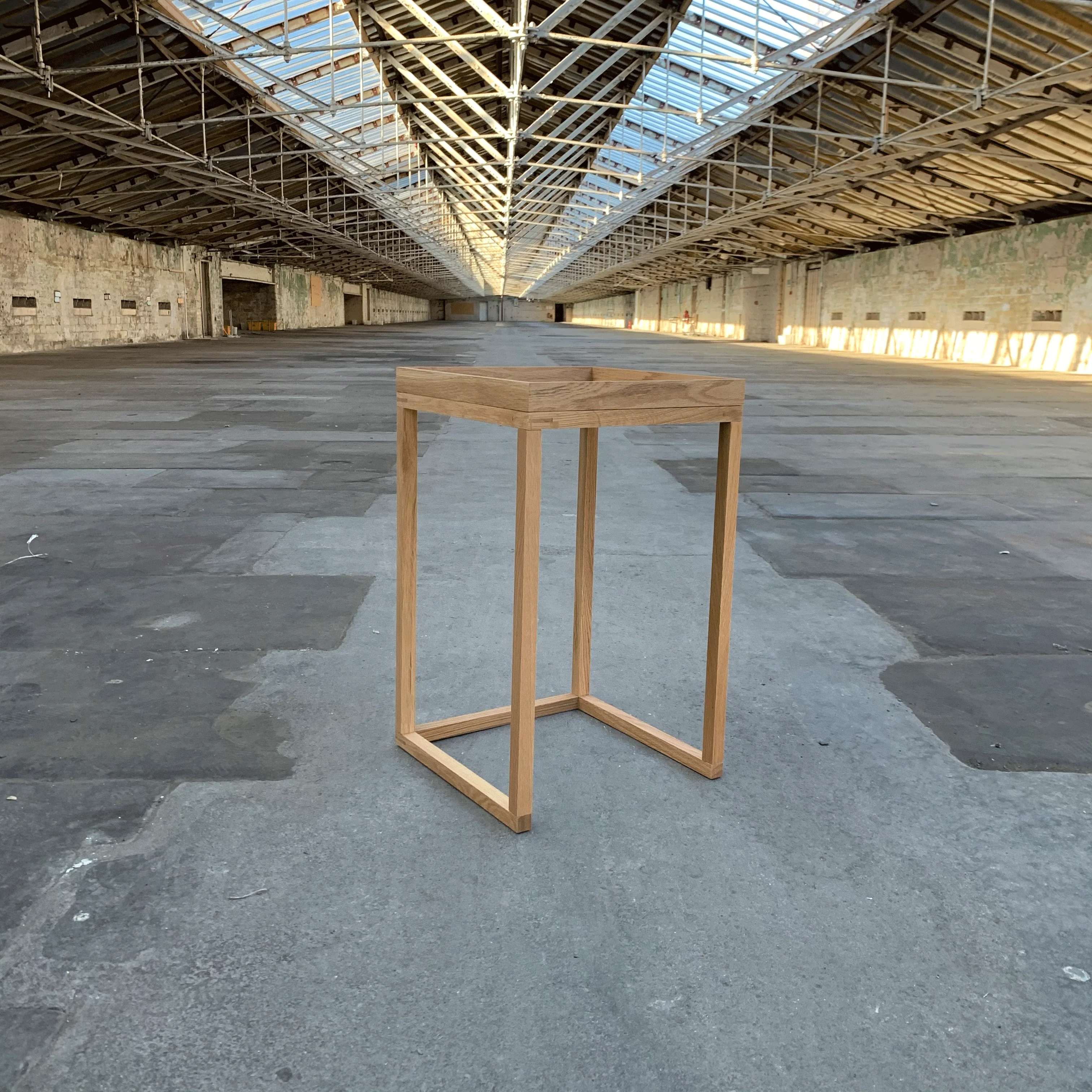 Nest of Tables des. Lincoln Rivers (made by Wireworks) - Image 4