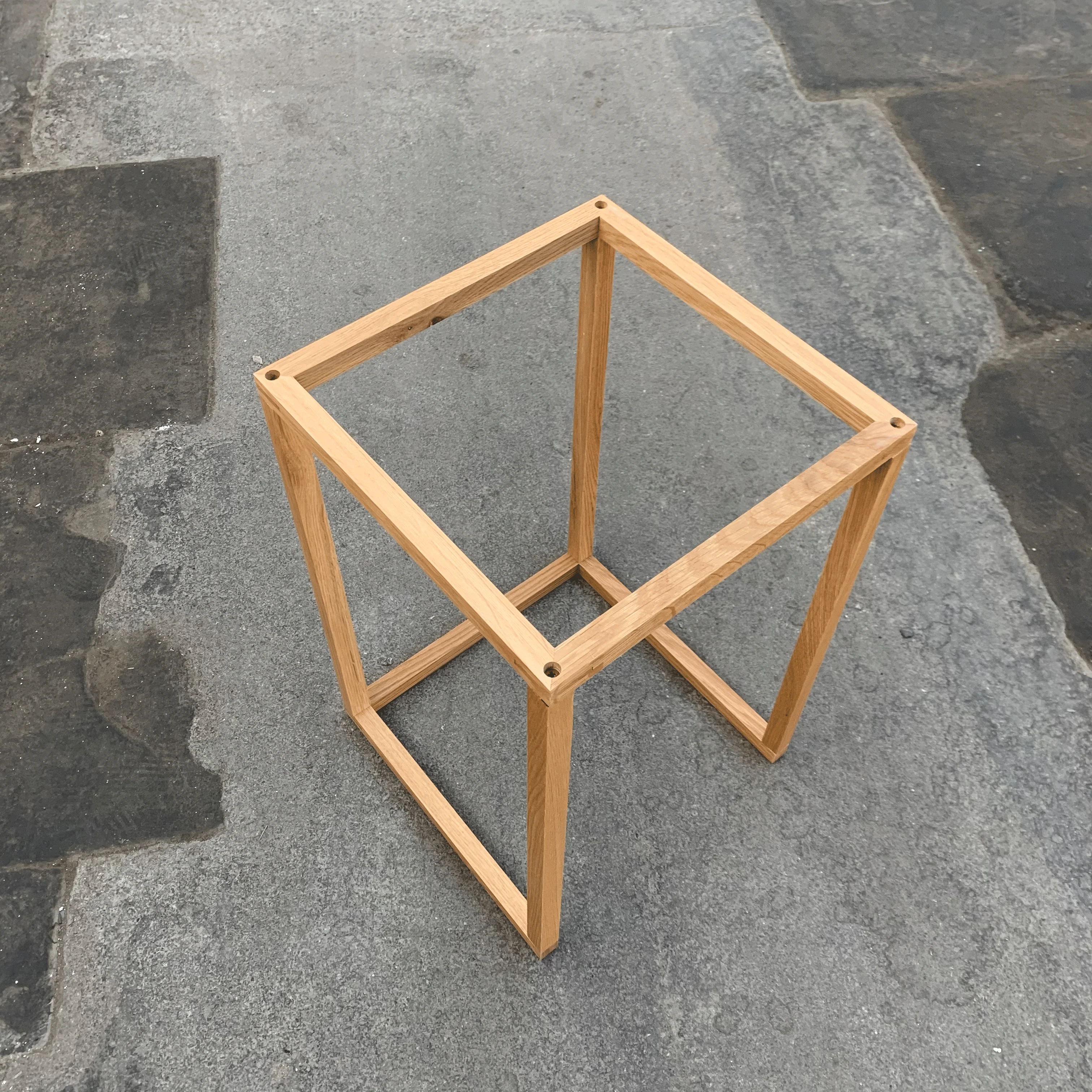 Nest of Tables des. Lincoln Rivers (made by Wireworks) - Image 5
