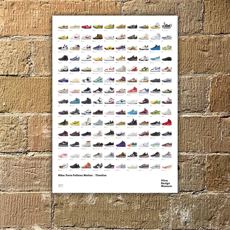 Nike Timeline poster (Vitra Design Museum, 2024) - extra large poster - Image 5