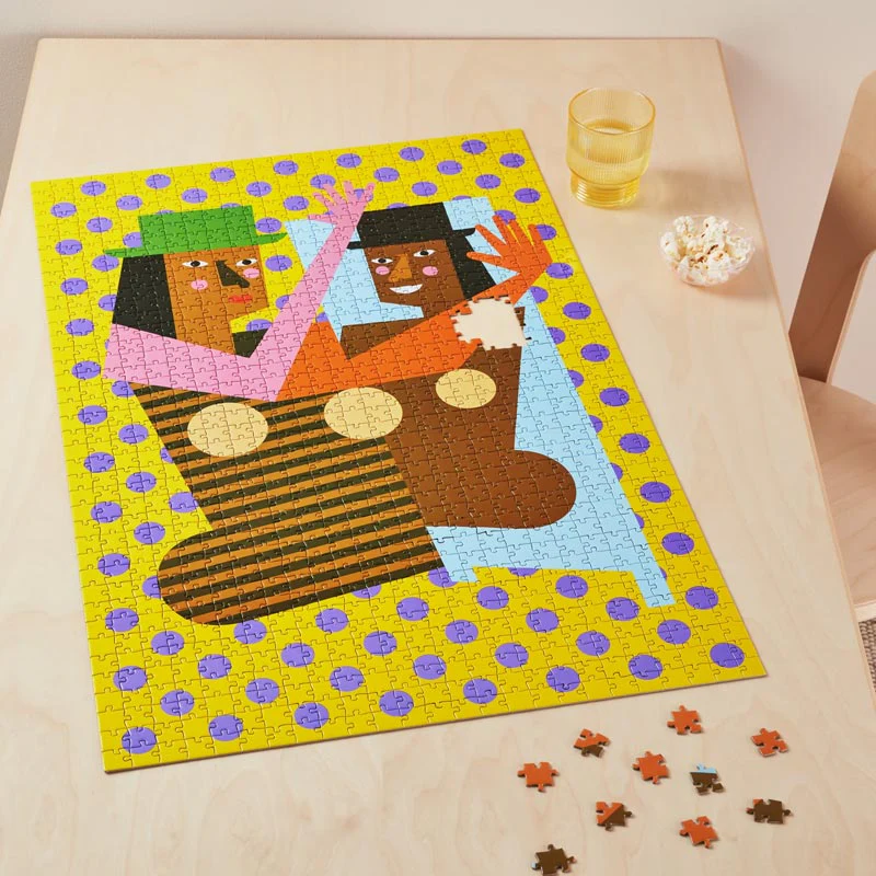 1000 Piece Nina Chanel Abney Jigsaw Puzzle, by MoMA - Image 2