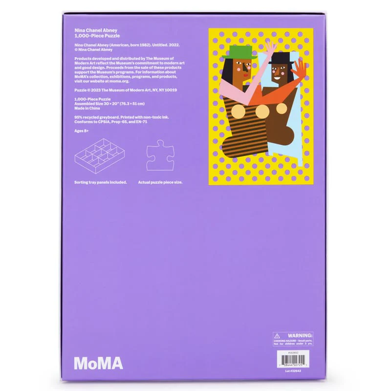 1000 Piece Nina Chanel Abney Jigsaw Puzzle, by MoMA - Image 5