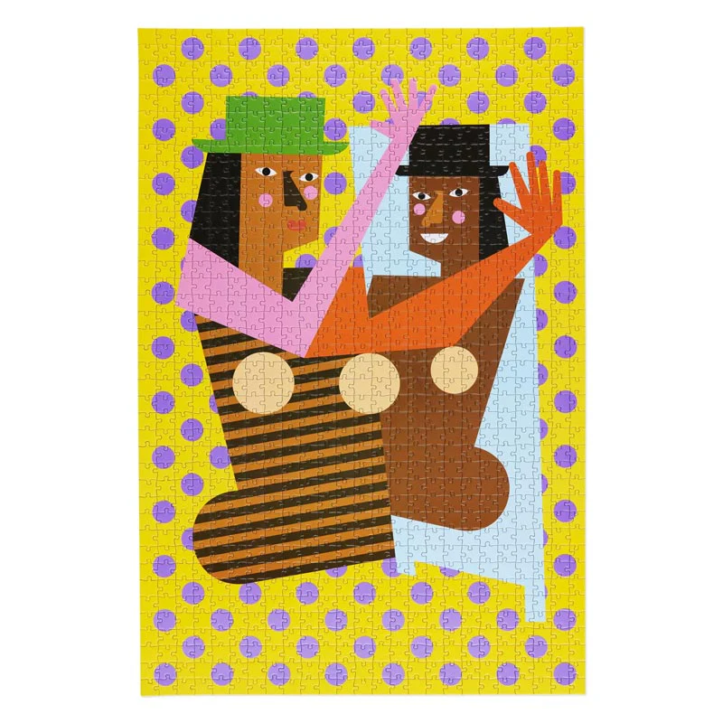 1000 Piece Nina Chanel Abney Jigsaw Puzzle, by MoMA - Image 6