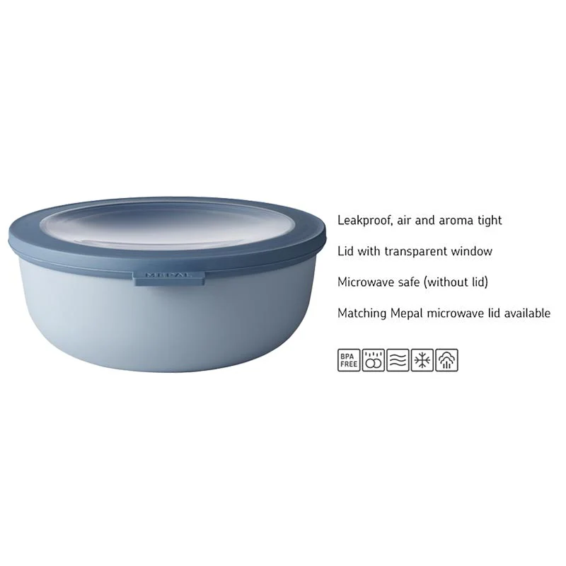 Mepal Nordic Blue Cirqula Bowl - 1250ml - Image 2