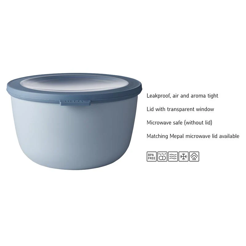 Mepal Nordic Blue Cirqula Bowl - 2000ml - Image 2