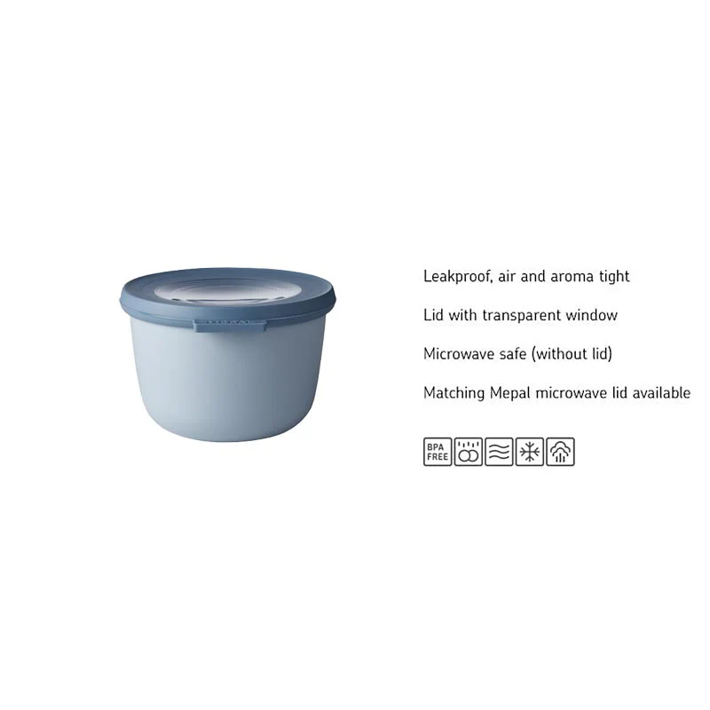 Mepal Nordic Blue Cirqula Bowl - 500ml - Image 2