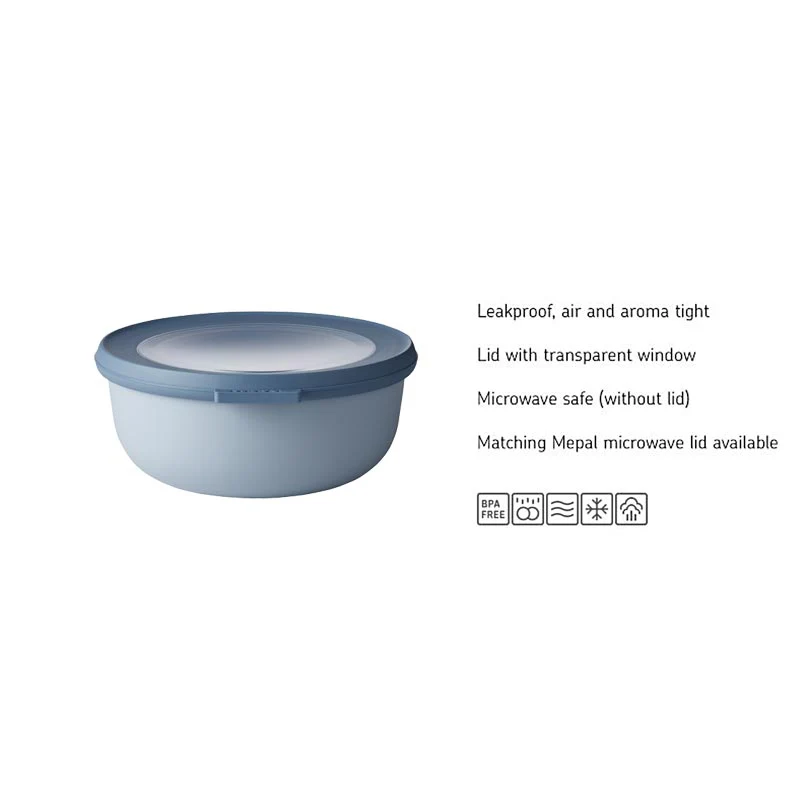Mepal Nordic Blue Cirqula Bowl - 750ml - Image 2