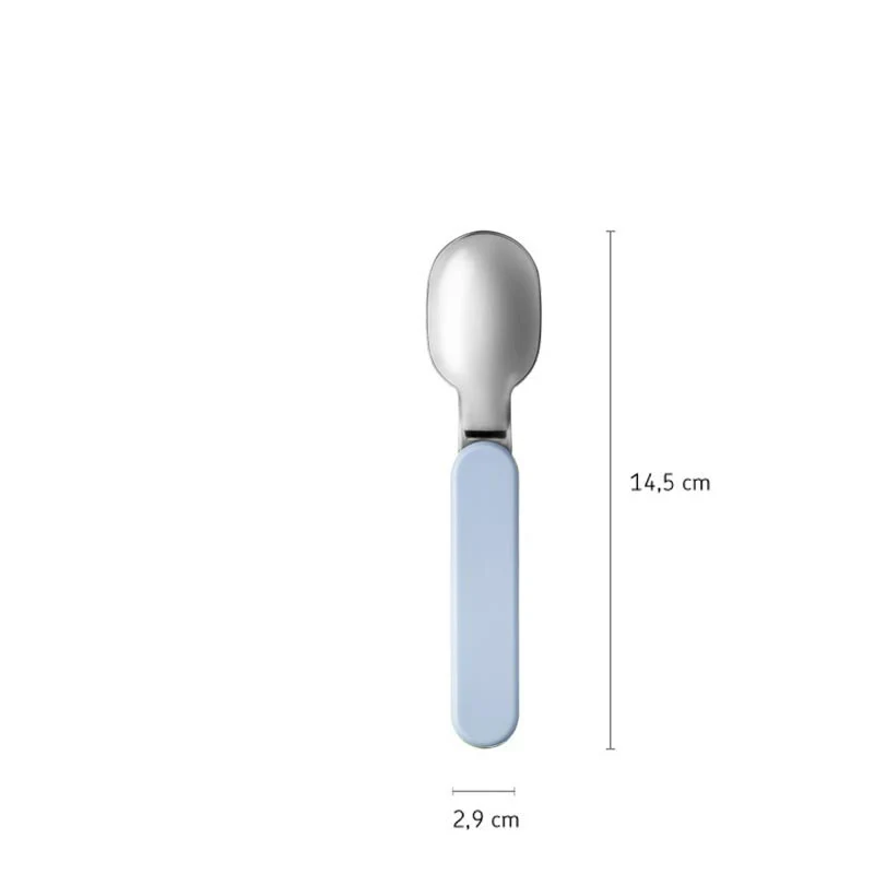 Folding Spoon Ellipse - Nordic Blue - by Mepal - Image 2
