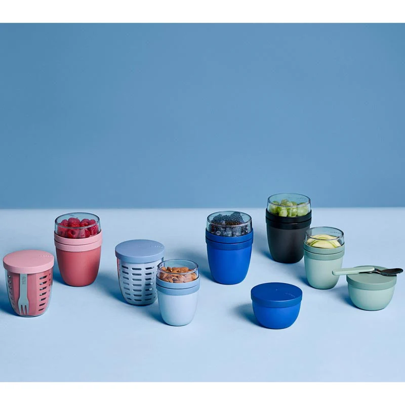Mepal Nordic Blue Ellipse Lunch Pot - Image 4