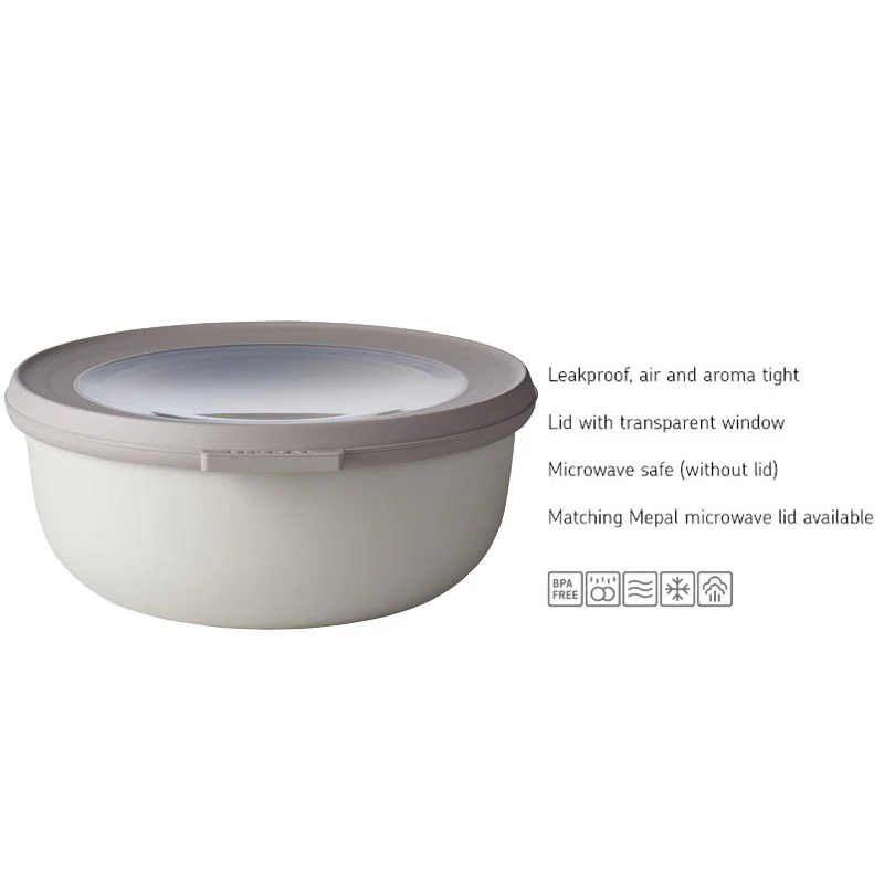 Mepal Nordic White Cirqula Bowl - 750ml - Image 2