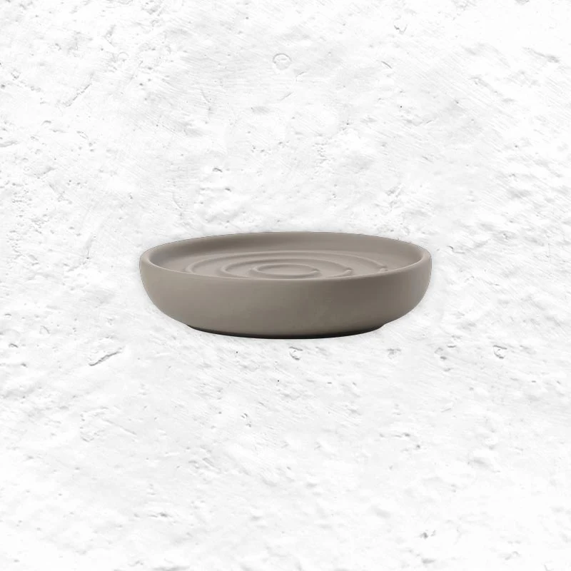 Nova One Soap Dish - Taupe - des. Thomas Dudzinski for Zone Denmark