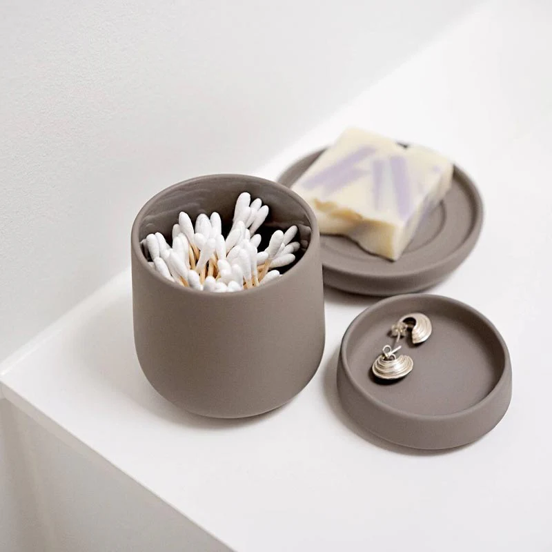 Nova One Soap Dish - Taupe - des. Thomas Dudzinski for Zone Denmark - Image 4