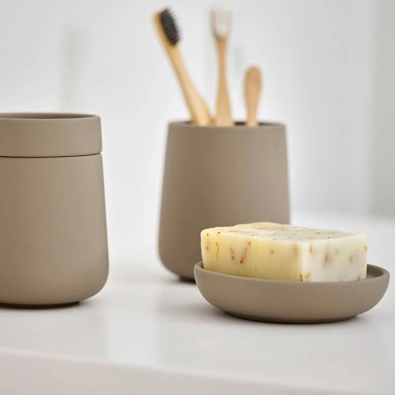Nova One Soap Dish - Taupe - des. Thomas Dudzinski for Zone Denmark - Image 5