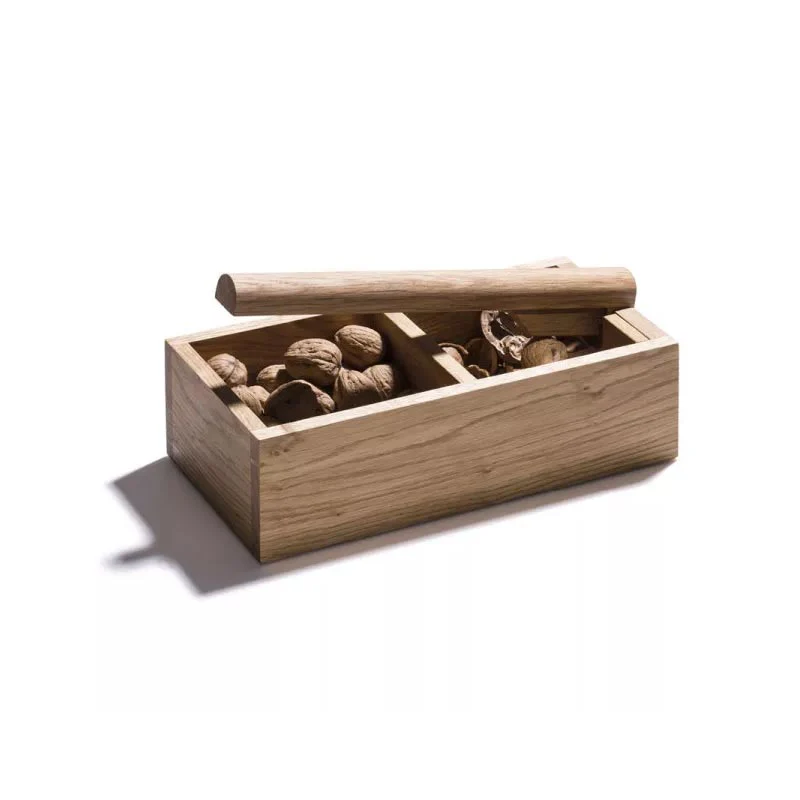 Nutcracker Box with Lever - Oak - by Side by Side - Image 3