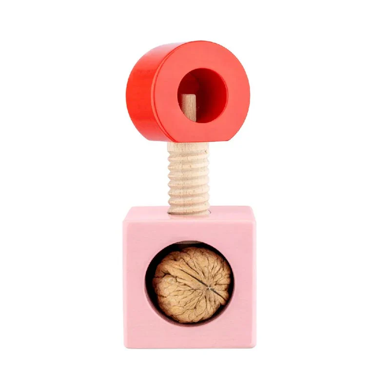 Twergi Nutcracker in Pink / Red, des. Ettore Sottsass for Alessi - Image 2