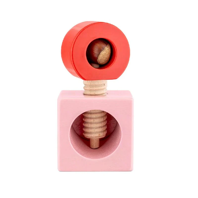 Twergi Nutcracker in Pink / Red, des. Ettore Sottsass for Alessi - Image 3