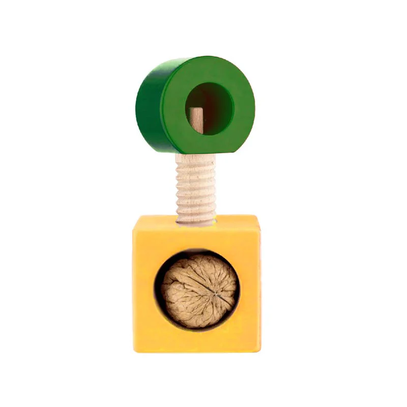 Twergi Nutcracker in Yellow / Green, des. Ettore Sottsass for Alessi - Image 3