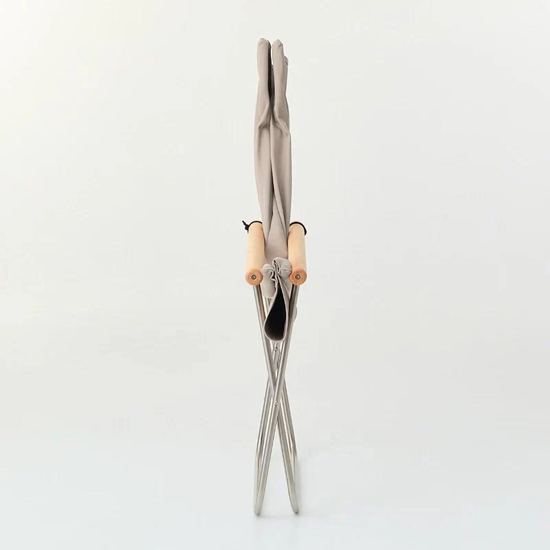 Nychair X with Ottoman - Oil Beech - Pebble Grey - des. Takeshi Nii - Image 7