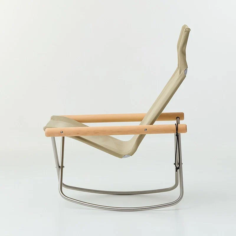 Nychair X Rocking - Oil Beech - Sage Green - des. Takeshi Nii - Image 3