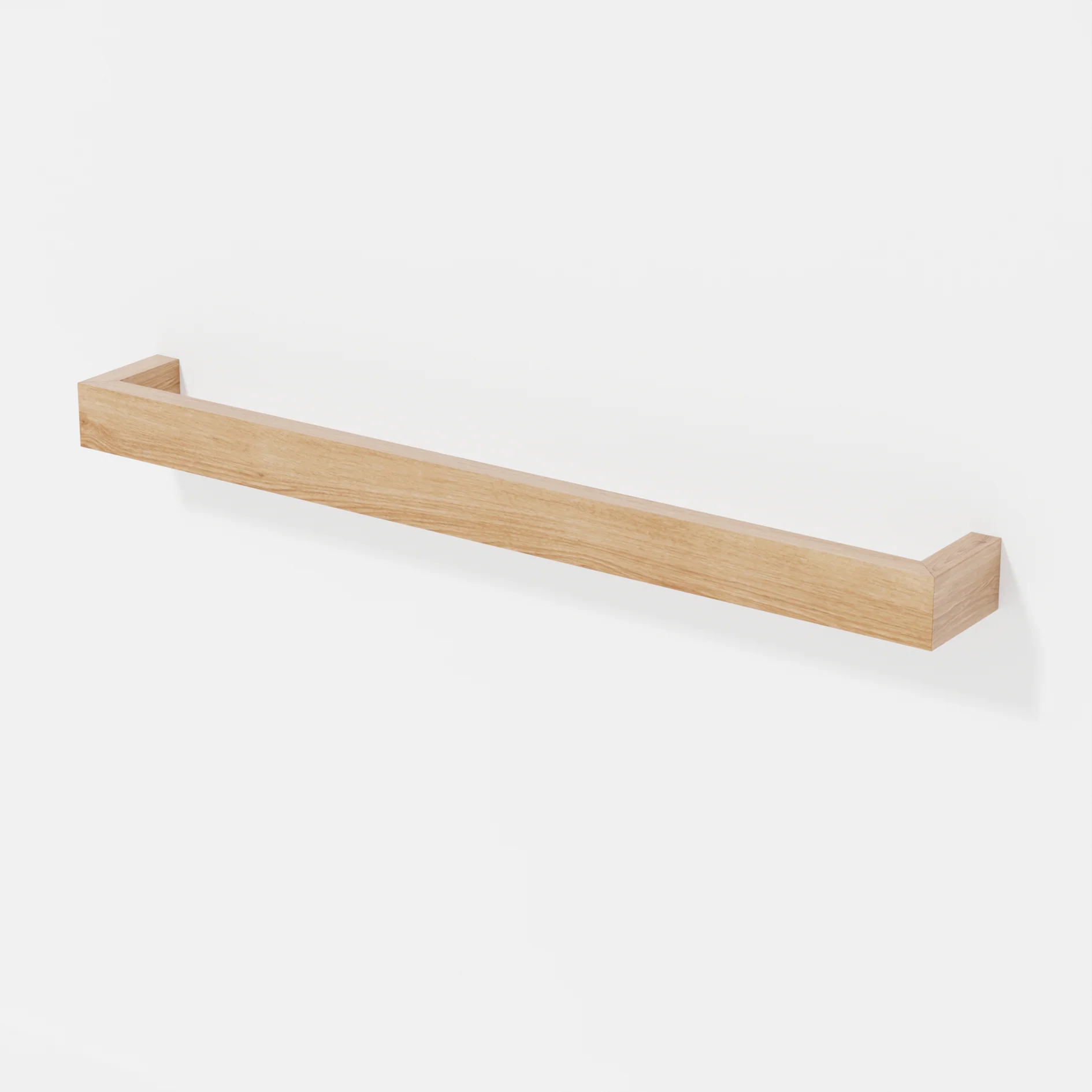 Oak Towel Rail des. Lincoln Rivers for Wireworks - Image 3