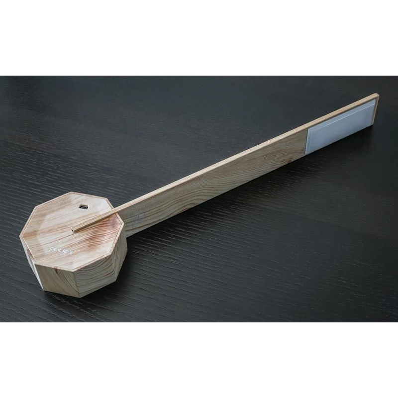 Octagon One Portable Desk Light - Maple - des. Paul & Natalie Sun - Image 6