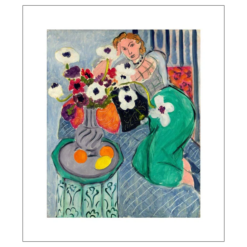 Odalisque, Blue Harmony, 1937 poster by Henri Matisse - Image 5