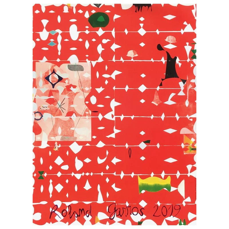 Official 2019 Roland-Garros poster by José Maria Sicilia - Image 2