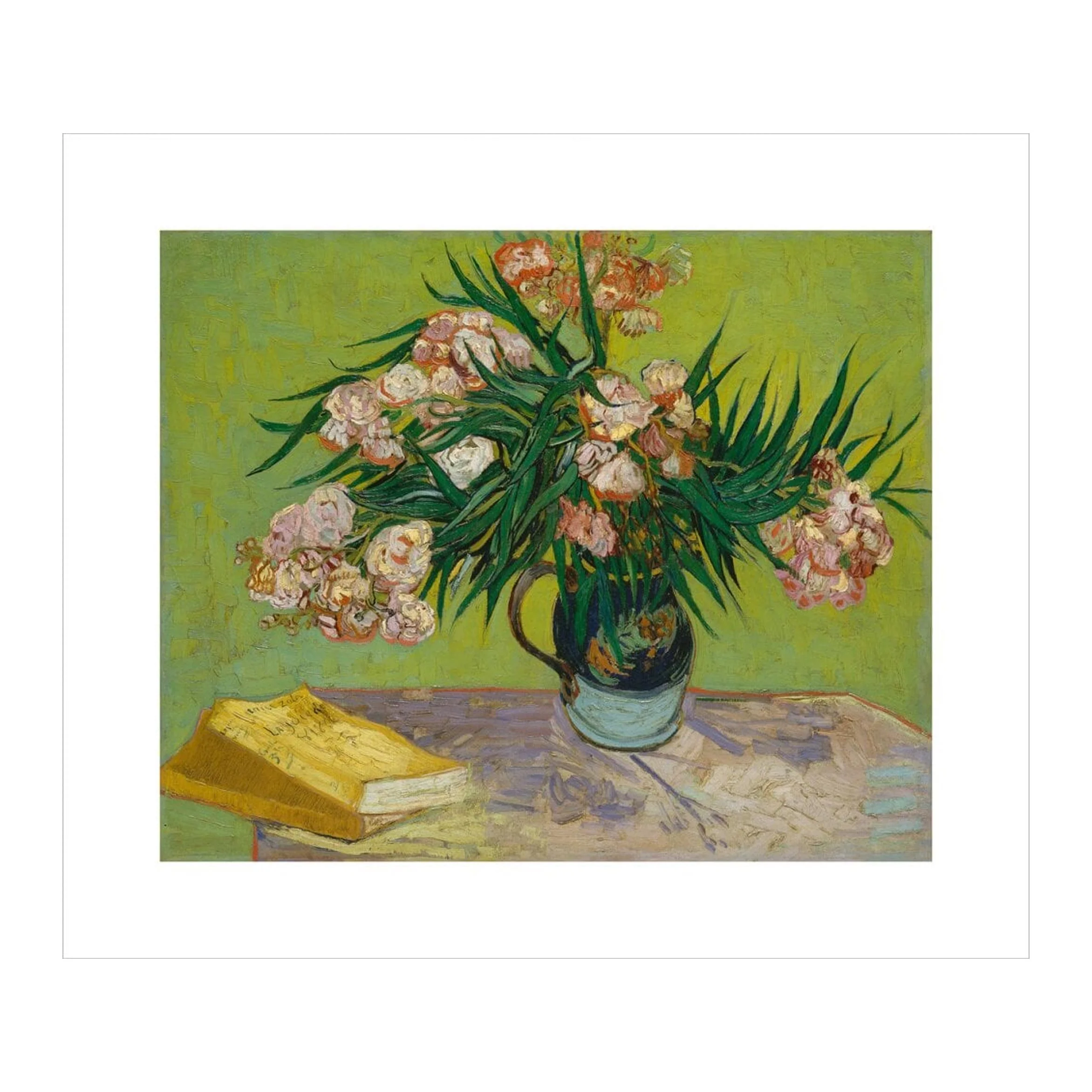 Oleanders, 1888 poster by Vincent Van Gogh - Image 2