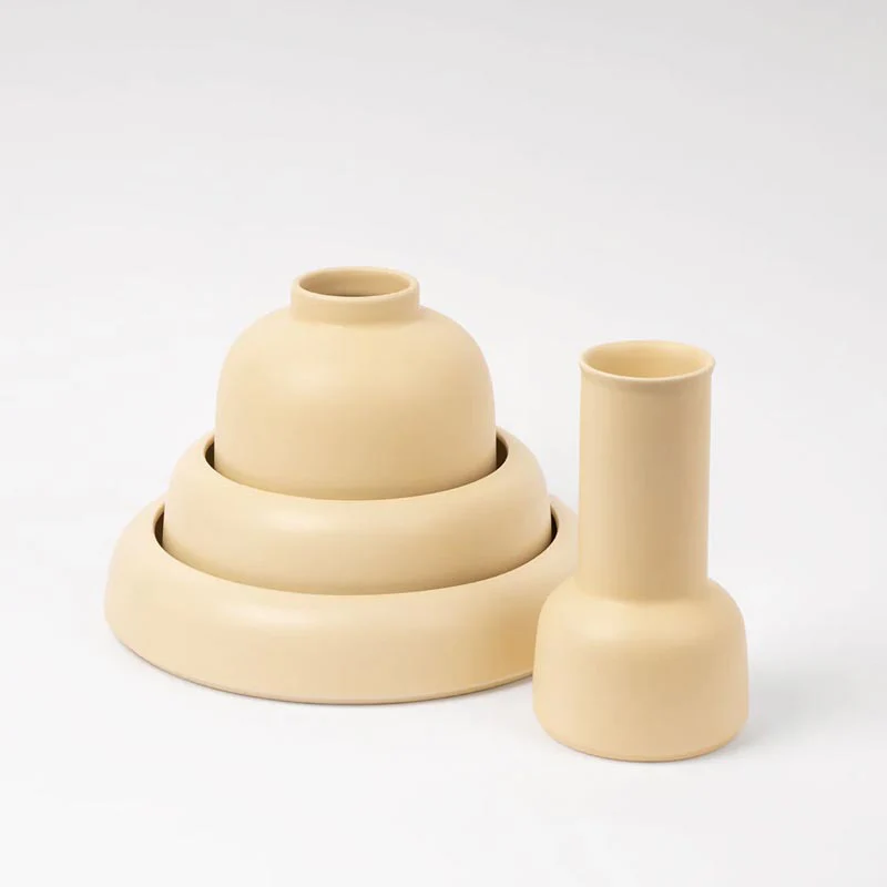 Handmade Soft Yellow Omar Carafe - des. Omar Sosa for raawii, 2021 - Image 4
