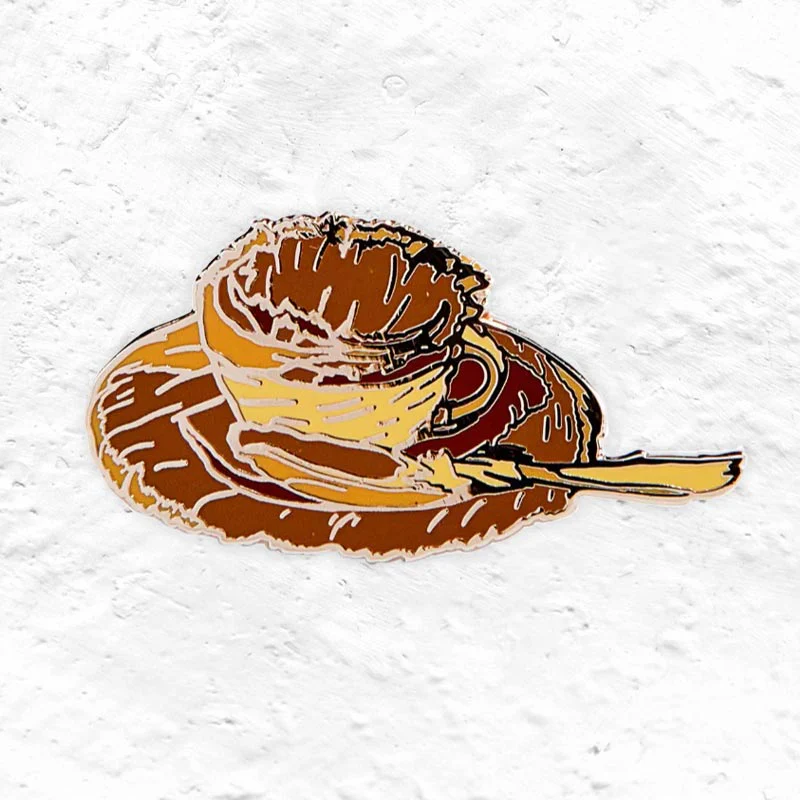 Meret Oppenheim Object Pin Badge