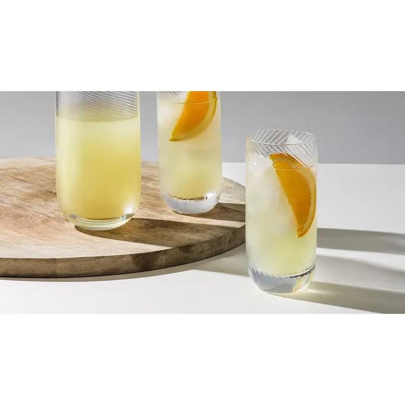 Optic Highball - Clear - Set of 2 - by Richard Brendon - Image 3