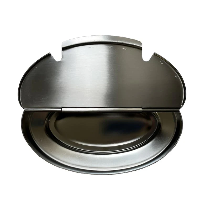 Oval Stainless Steel Sugar Bowl, des. Mazzeri and Vitale for Alessi - Image 2
