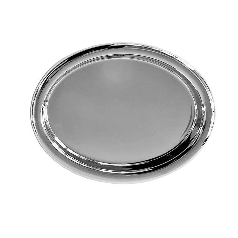 JH02/26 Oval tray - des. Josef Hoffman for Alessi. - Image 2