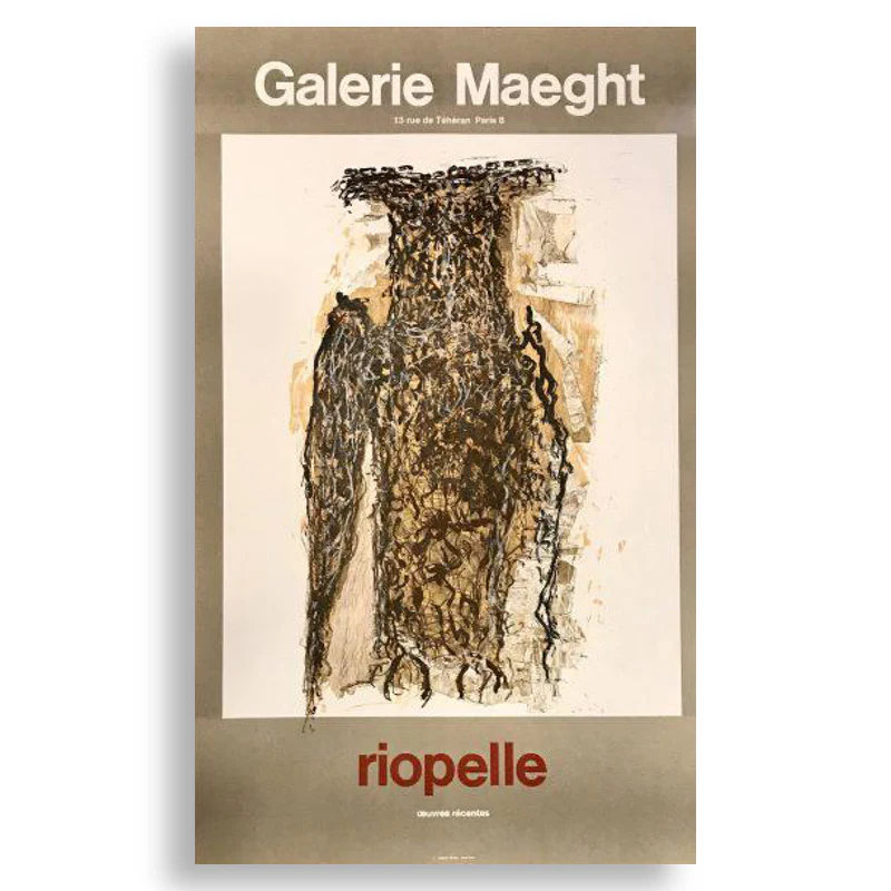 Owl (1970) poster by Jean-Paul Riopelle - Image 2