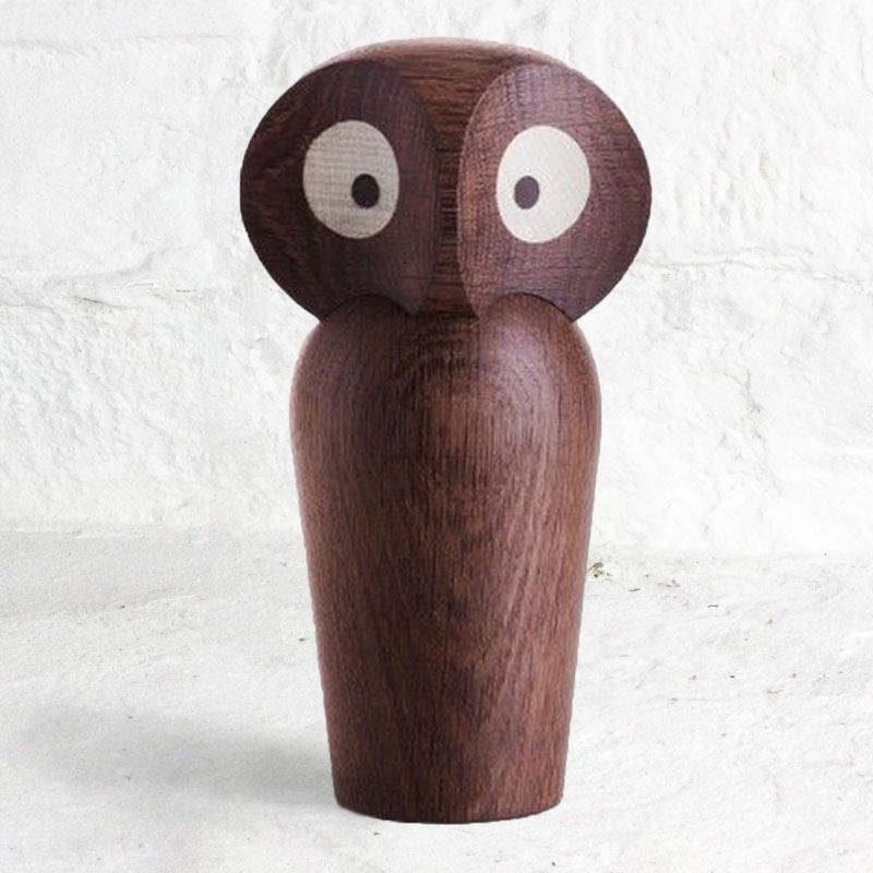 Owl by Paul Anker Hansen - Smoked Oak (Large) - Image 2