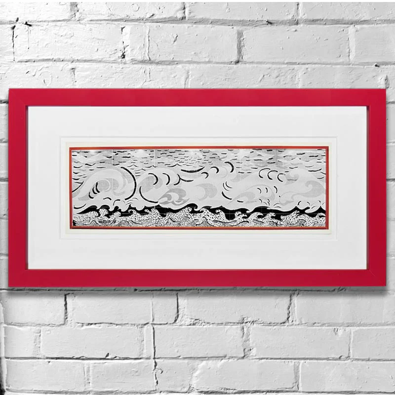 Pacific Surf fax (Mini-Frame) by David Hockney - Image 2