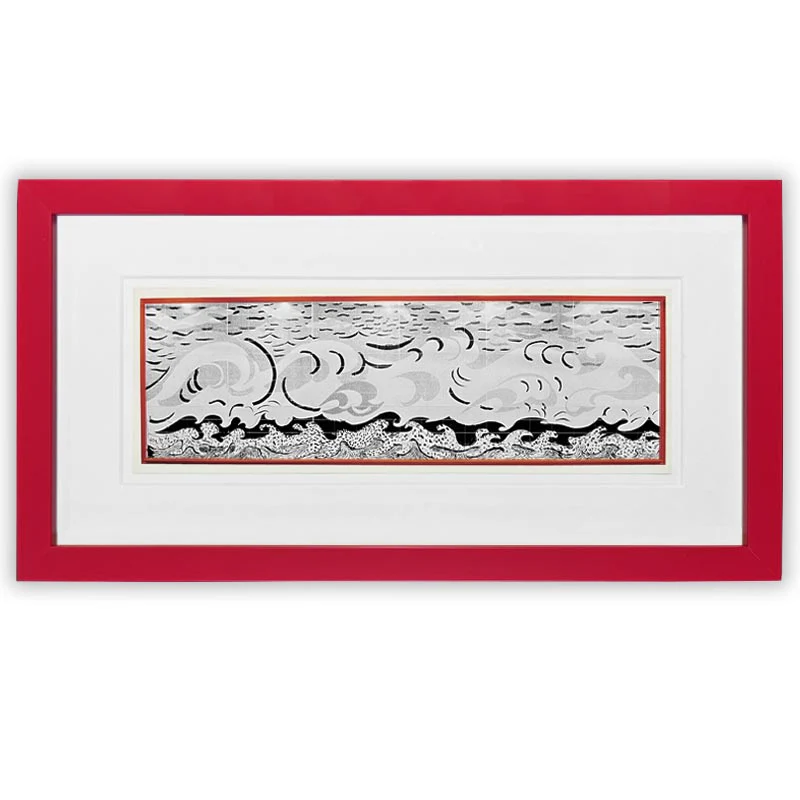 Pacific Surf fax (Mini-Frame) by David Hockney - Image 3