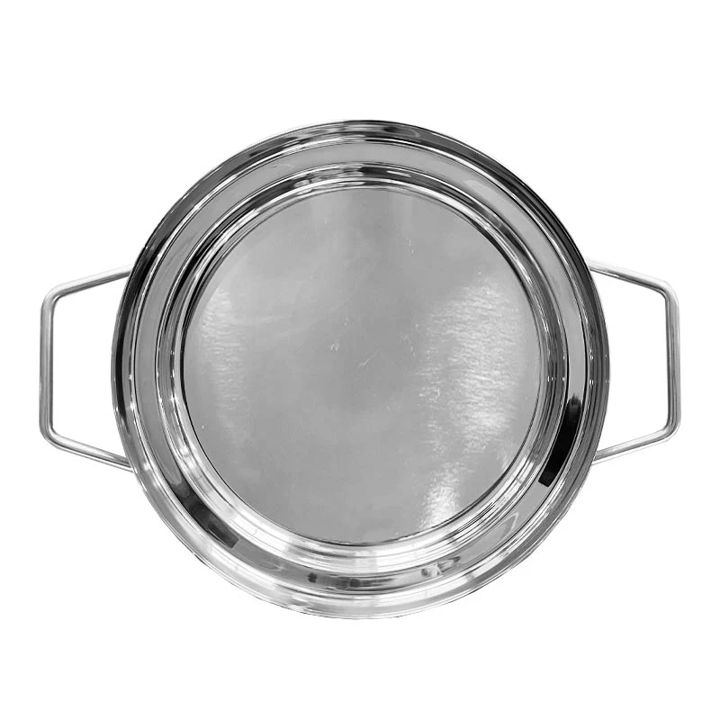 Back/Up Polished Steel 34cm Paella Low Casserole - des. Rodolfo Dordoni for KNIndustrie - Image 2
